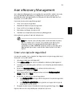 Preview for 61 page of Acer TravelMate 2420 (Spanish) Guía Del Usuario