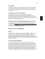 Preview for 67 page of Acer TravelMate 2420 (Spanish) Guía Del Usuario