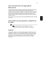 Preview for 71 page of Acer TravelMate 2420 (Spanish) Guía Del Usuario