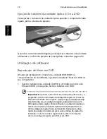 Preview for 32 page of Acer TravelMate 290 (Portuguese) Manual Do Utilizador