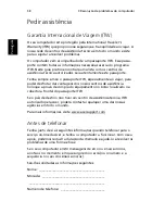 Preview for 66 page of Acer TravelMate 290 (Portuguese) Manual Do Utilizador