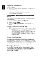 Preview for 62 page of Acer TravelMate 3000 (French) Manuel D'Utilisation