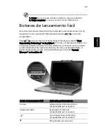 Preview for 47 page of Acer TravelMate 3030 Series Guía Del Usuario