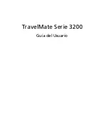 Acer TravelMate 3200 Series (Spanish) Guía Del Usuario предпросмотр