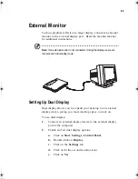 Предварительный просмотр 69 страницы Acer TravelMate 330 Series User Manual