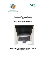 Acer TravelMate 4002LCi Training Manual preview