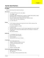 Preview for 9 page of Acer TravelMate 4010 Series Service Manual