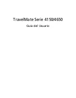 Preview for 1 page of Acer TravelMate 4150 Guía Del Usuario