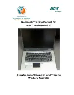 Acer TravelMate 4230 Training Manual preview