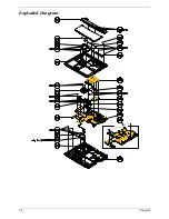 Предварительный просмотр 107 страницы Acer TravelMate 4650 Service Manual