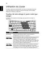 Preview for 38 page of Acer TravelMate 4670 (French) Manuel D'Utilisation