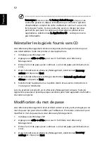 Preview for 72 page of Acer TravelMate 4670 (French) Manuel D'Utilisation