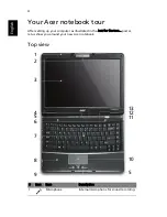 Предварительный просмотр 4 страницы Acer TravelMate 4730 Series Quick Manual