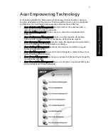 Preview for 11 page of Acer TravelMate 5100 (Portuguese) Manual Do Utilizador