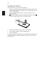 Preview for 62 page of Acer TravelMate 5100 (Portuguese) Manual Do Utilizador