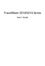 Acer TravelMate 5210 User Manual preview