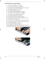 Предварительный просмотр 94 страницы Acer TravelMate 5320 Series Service Manual