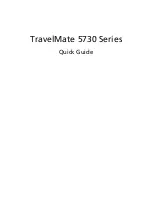 Preview for 1 page of Acer TravelMate 5730 Series Quick Manual