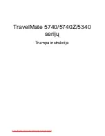 Предварительный просмотр 225 страницы Acer TravelMate 5740 Series Quick Manual