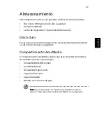 Preview for 35 page of Acer TravelMate 6000 Manual Del Usuario