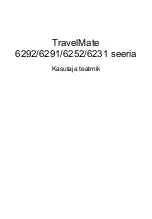 Acer TravelMate 6252 Kasutaja Teatmik preview