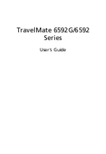 Acer TravelMate 6592 Series User Manual preview