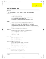 Preview for 9 page of Acer TravelMate 800 Series Service Manual