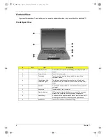 Preview for 14 page of Acer TravelMate 800 Series Service Manual