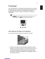 Preview for 33 page of Acer TravelMate 8000 (French) Manuel D'Utilisation