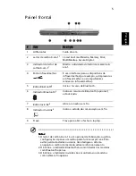 Preview for 13 page of Acer TravelMate 8000 Manual Do Utilizador