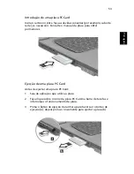 Preview for 61 page of Acer TravelMate 8000 Manual Do Utilizador