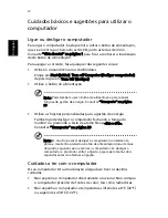 Preview for 4 page of Acer TravelMate 8100 (Portuguese) Manual Do Utilizador