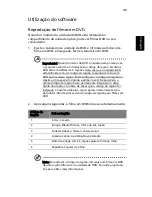 Preview for 59 page of Acer TravelMate 8100 (Portuguese) Manual Do Utilizador