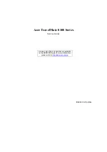 Acer TravelMate 8100 Service Manual preview