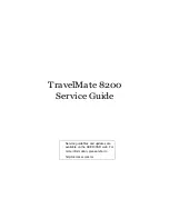 Acer TravelMate 8200 Service Manual preview