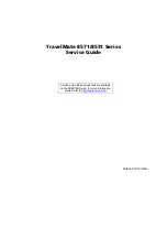 Acer TravelMate 8571 Service Manual preview