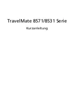 Предварительный просмотр 27 страницы Acer TravelMate 8571G Quick Manual