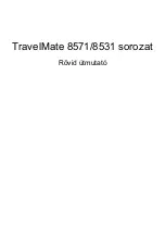 Preview for 161 page of Acer TravelMate 8571G Quick Manual