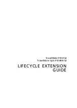 Preview for 1 page of Acer TravelMate P414-52 Lifecycle Extension Manual