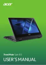 Acer TravelMate Spin B3 User Manual preview