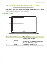 Preview for 9 page of Acer TravelMate X3 User Manual