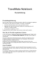 Предварительный просмотр 27 страницы Acer TravelMate Quick Manual