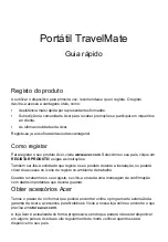 Предварительный просмотр 67 страницы Acer TravelMate Quick Manual