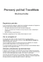 Предварительный просмотр 187 страницы Acer TravelMate Quick Manual