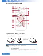 Preview for 19 page of Acer U5313W Series User Manual