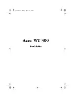 Acer Ultra Distortion UD300 User Manual preview