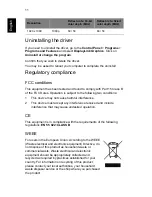 Preview for 14 page of Acer Universal USB 2.0 Docking Station User Manual