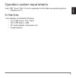 Preview for 3 page of Acer USB Type-C Gen1 User Manual