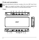 Preview for 4 page of Acer USB Type-C Gen1 User Manual