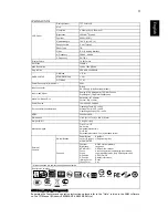 Preview for 3 page of Acer V173 Quick Start Manual